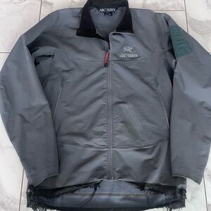 Arcteryx Gamma LT Soft Shell Full Zip Logo Weather Resistant Jacket Size M/L